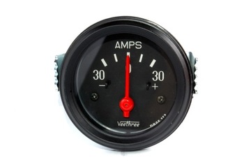 UNIWERSALNY Amperomierz Podświetlany 30-0-30A 52mm