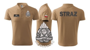 ФУТБОЛКА ПОЛО OSP GUARD - Вышивка ОГНИК 998 НОМЕКС