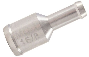 Łącznik metalowy REDUKCJA 16/8 mm do węża przewodu