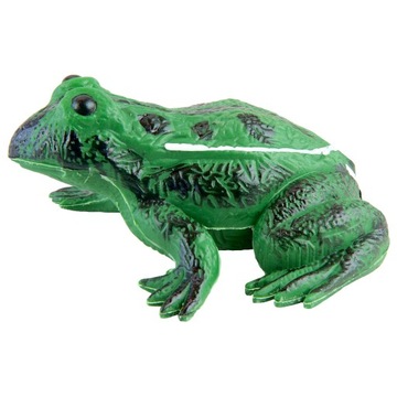 Żaba mała zielona - figura ogrodowa 15 cm