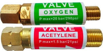 BEZPIECZNIK PRZYREDUKTOROWY TLEN ACETYLEN 3/8-1/4