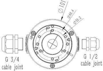 PUSZKA ADAPTER UCHWYT kamer DBU-24