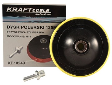 TARCZA Z ADAPTEREM M14 DO POLERKI SZLIFIERKI ŚRUBA