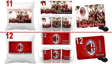 НАБОР AC MILAN ПОДУШКА+КРУЖКА+ПОД+ИМЯ