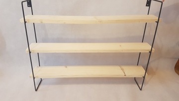 Regał ścienny półka wisząca regał na książki 80 cm