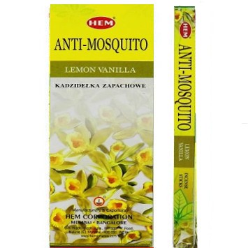 KADZIDEŁKA HEM ANTI MOSQUITO LEMON VANILLA 8sztuk