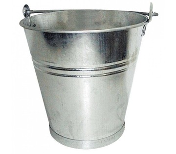 Wiadro ocynkowane 10l produkt Polski!