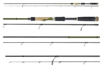 Wędka KONGER Troker L Spinning Węglowy 2,40/3-12g
