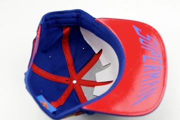 Czapka z daszkiem męska młodzieżowa Superman DC-Comics 55-60cm SNAPBACK