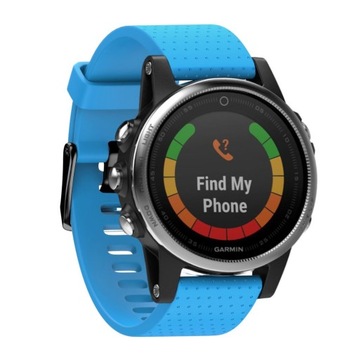 Pasek do GARMIN FENIX 5S 5 S 20 mm 20 mm NIEBIESKI