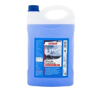 SONAX ZIMOWY PŁYN DO SPRYSKIWACZY CYTRYNOWY 4L
