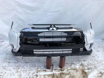 ZDERZAK MITSUBISHI OUTLANDER III 15-18 LIFT GRILL