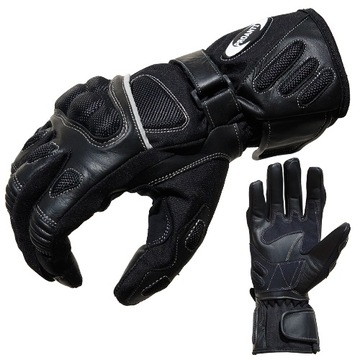 RĘKAWICE MOTOCYKLOWE skóra sport PROANTI LS r XS