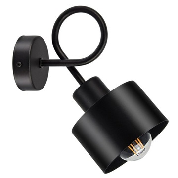 KINKIET ŚCIENNY NOWOCZESNY PĘTLA LOFT EDISON LED