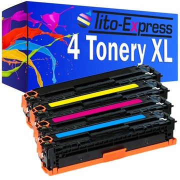 4x Toner do HP CE320A 128A CM1415FN CM1415FNW