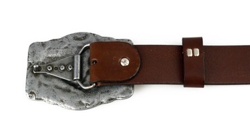 КОЖАНЫЙ РЕМЕНЬ ДЛЯ МОТОЦИКЛИСТОВ, ПРЯЖКА ЧОППЕРА
