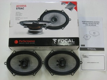 FOCAL 570 AC ВЗРЫВ ЗВУКА 5x7 дюймов FORD MAZDA