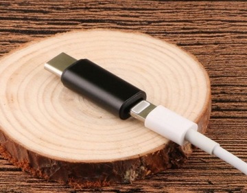 АДАПТЕР С IPHONE LIGHTNING НА USB-C