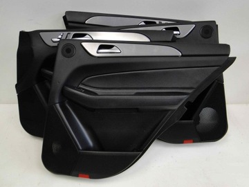 MERCEDES ML GLE W166 166 TAPICERKA DRZWI KOMPLET