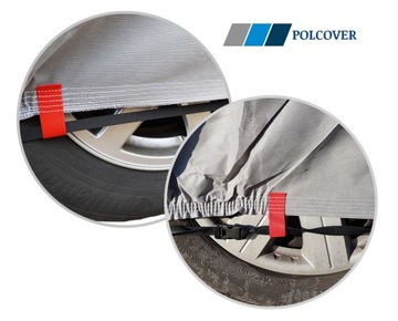 POKROWIEC na Auto PRZECIWGRADOWY 14mm r. S do 410cm | ANTYGRADOWY
