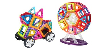 МАГНИТНЫЕ НЕОДИМОВЫЕ БЛОКИ МАГНИТНЫЕ МОНСТР БЛОКИ МАГНИТНЫЕ 128 шт.