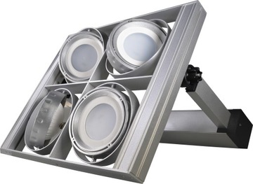 Lampa RUCHOMA oprawa ścienna - sufitowa LED AR111