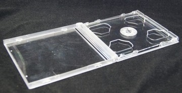 Коробки для 2 компакт-дисков Jewel Case CLEAR - 5 шт. Польский продукт