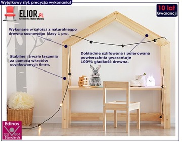 ДЕРЕВЯННЫЙ ДЕТСКИЙ ДОМИК ДЛЯ ДЕТСКОЙ КОМНАТЫ