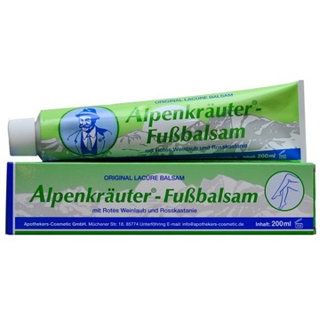 ALPENKRAUTER MAŚĆ ALPEJSKA NA ZMĘCZONE NOGI 200ml