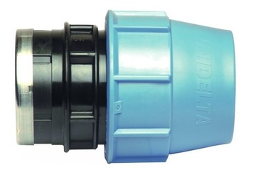ZŁĄCZKA PRZEJŚCIOWA SKRĘCANA DO RUR PE GW 20x1/2''
