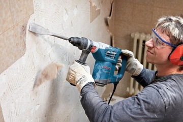 НАБОР HAMMER GBH 4-32 DFR BOSCH + 6 СВЕРЛ, 2 ДОЛОТА