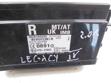 MODUL ŘÍZENÍ 88281AG250 SUBARU LEGACY IV