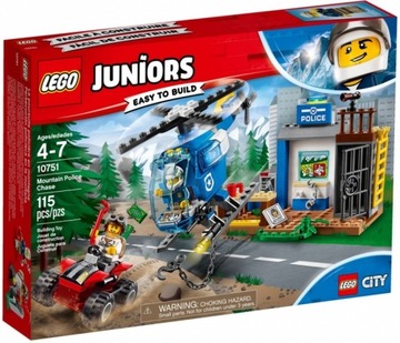 Lego 10751 JUNIORS Górski pościg policyjny