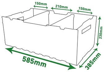 Система QBRICK Tool BASKET BOX ONE BOX PLUS