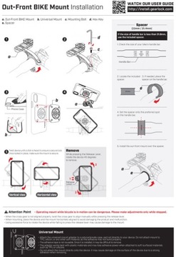 SPIGEN GEARLOCK MF100 - велосипедный держатель для велосипеда