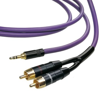MELODIKA MDMJ2R200 PURPLE RAIN STEREO MINI JACK КАБЕЛЬ 3,5–2 RCA CINCH 20 м
