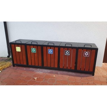 Контейнер для мусора, садовый, парковый, ДЛЯ СЕГРЕГАЦИИ