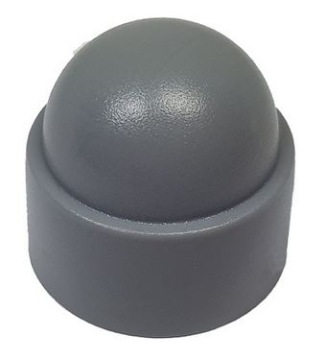 Крышка для винтов и гаек М12, серая, 10 шт.