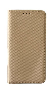 ETUI CASE HUAWEI HONOR 8 SMART MAGNET KLAPKA ZŁOTY