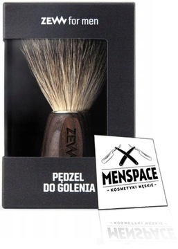 ZEW Pędzel do golenia z włosiem borsuka