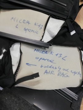 MICRA K13 14R. MATERIÁL PODPORA SEDADLO P/L EU