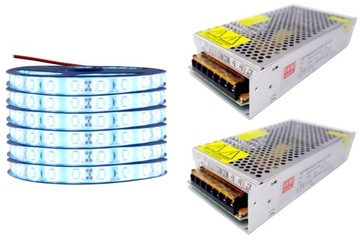 Oświetlenie 300LED wodoodporne IP65 5630 ZIMNA 30m