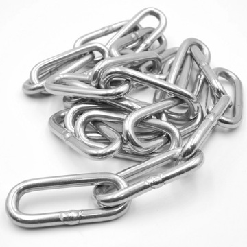 ŁAŃCUCH NIERDZEWNY KWASOODPORNY D=4MM DIN 763