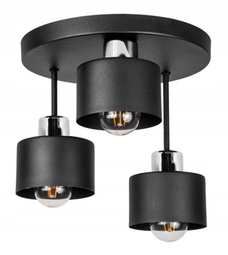 LAMPA SUFITOWA PLAFON ŻYRANDOL LOFT EDISON LED