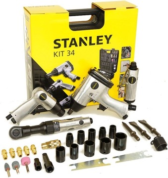 КЛЮЧ ДЛЯ ПНЕВМАТИЧЕСКОГО КОМПРЕССОРА STANLEY 34 шт.
