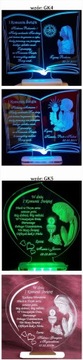 СУВЕНИРЫ С ПОДСВЕТКОЙ ПЕРВОЕ СВЯТОЕ ПРИЧАСТИЕ 4 ЦВЕТА LED