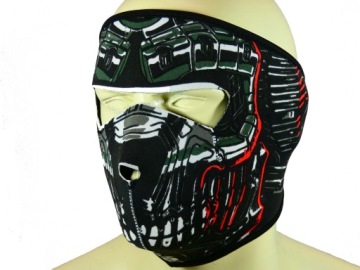 MASKA NEOPRENOWA NADRUK MOTO ROWER QUAD SNOWBOARD