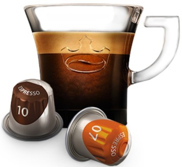 Капсулы Nespresso Jacobs Espresso Intenso 10 шт.