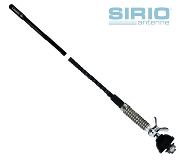 ИТАЛЬЯНСКАЯ СПИРАЛЬНАЯ CB АНТЕННА SIRIO T3- 27 - НАКЛОН
