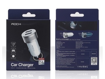 Автомобильное зарядное устройство ROCK Sitor PLUS 2xUSB 2.4A